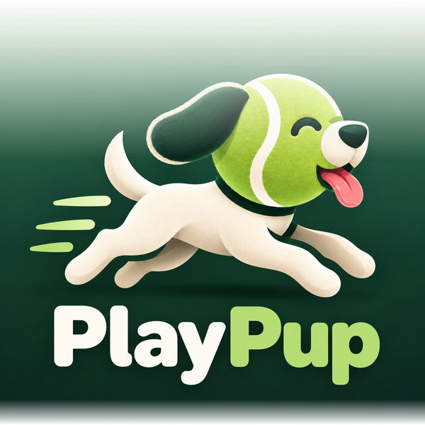 PlayPup: a happy running pup with a tennis-ball head